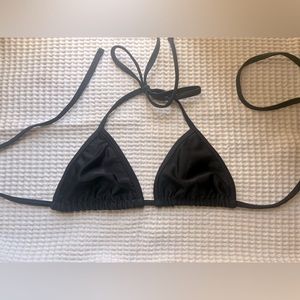 American Apparel Black Bikini Top Size XS